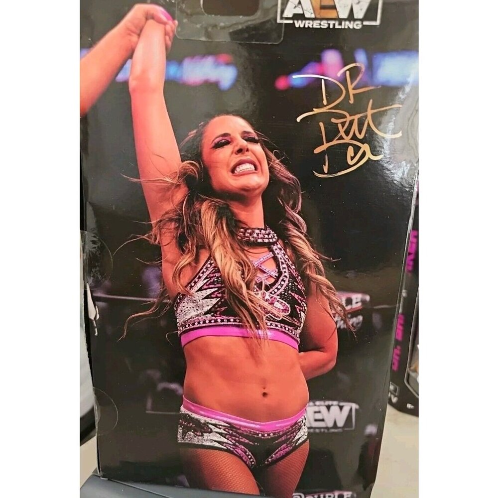 AEW Dr. Britt Baker Action Figure Limited Edition With Championship Belt - Picture 6 of 7